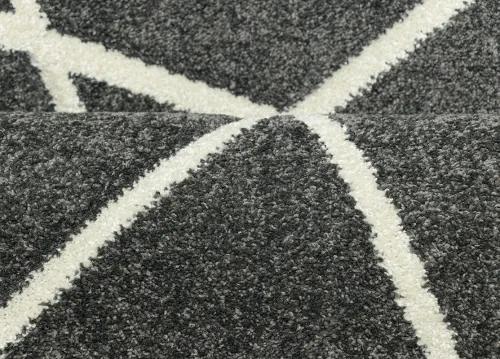 Koberce Breno Kusový koberec PORTLAND 2605/RT4Z, sivá, viacfarebná,160 x 235 cm