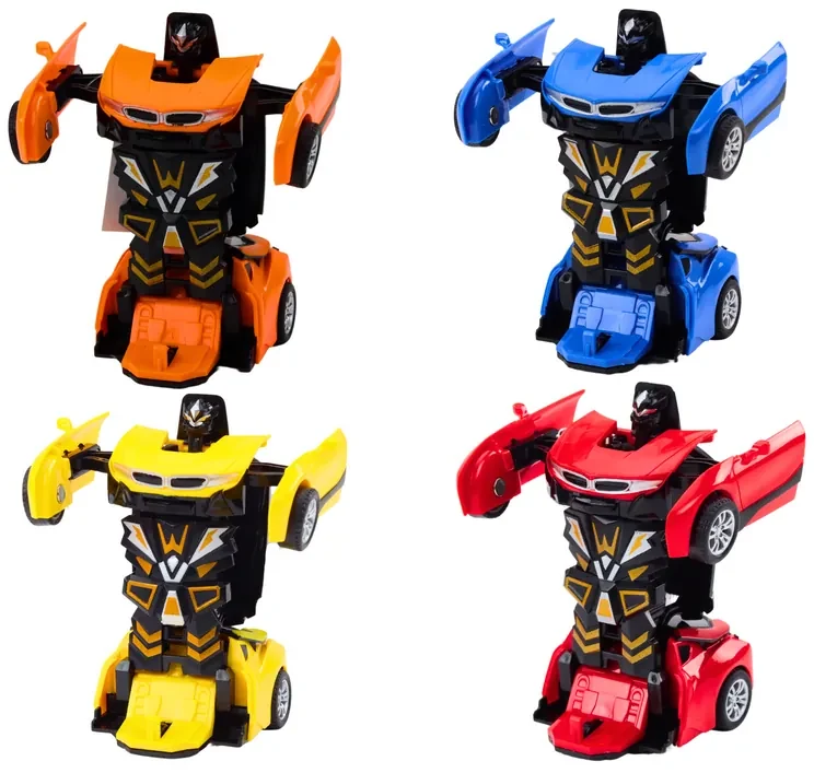 LEAN TOYS Auto-Robot 2v1 - 4 farby