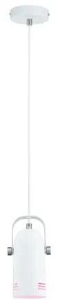 Paulmann 79767 - 1xE27/15W Závesné svietidlo na lankách LAVEA 230V biele