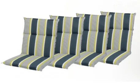 Doppler SPIRIT 2091 nízky - set 4 ks - podušky na stoličky a kreslá