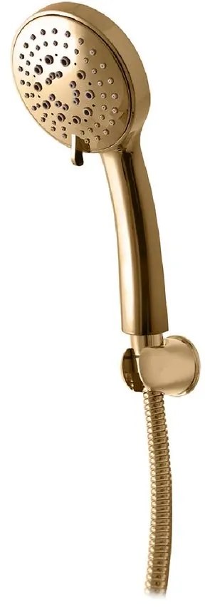 Sprchový komplet s pevným držiakom SK0109-1Z zlatá