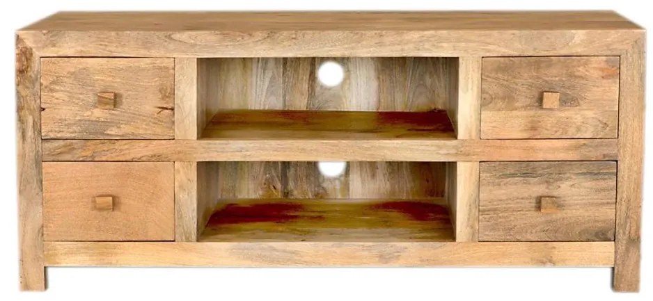 TV stolík HINA 60x140 cm masív/mangovník