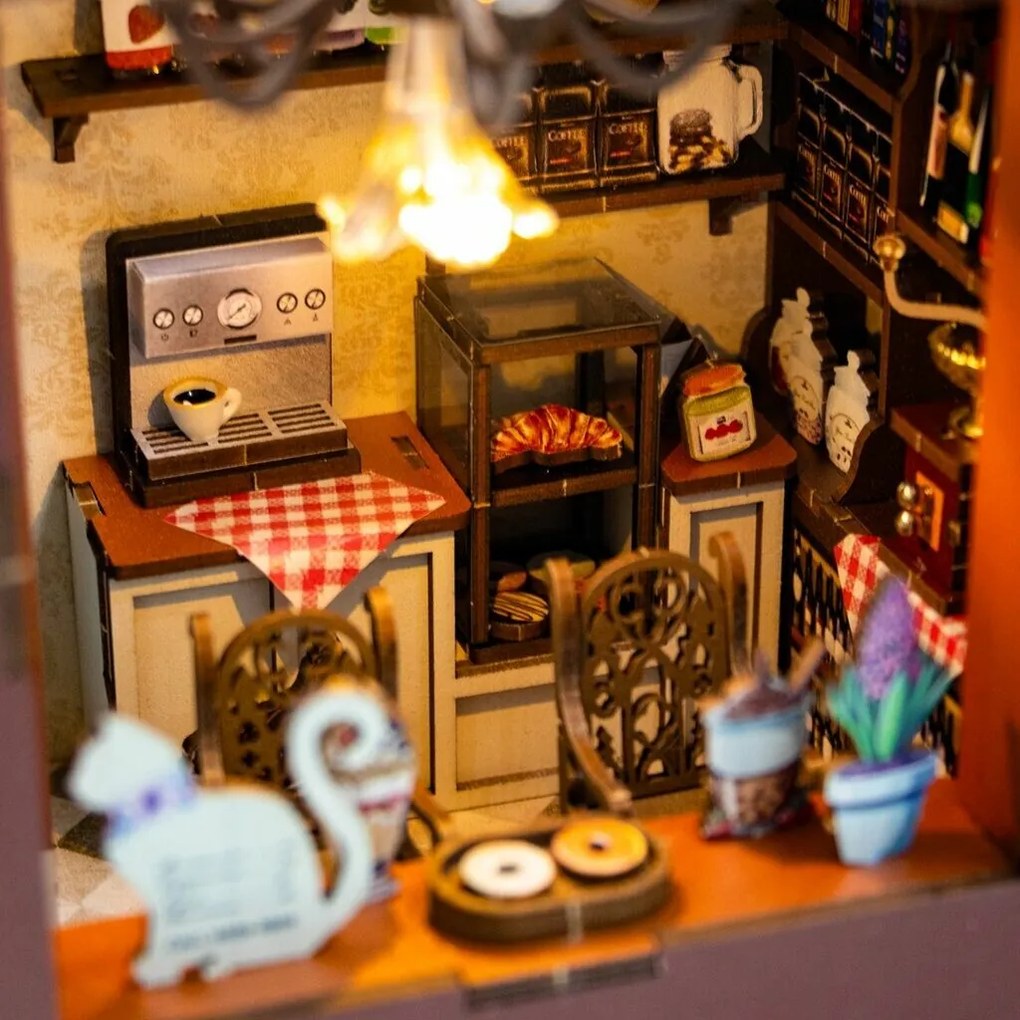 2Kids Toys 3D skladačka Knižná podpera Café