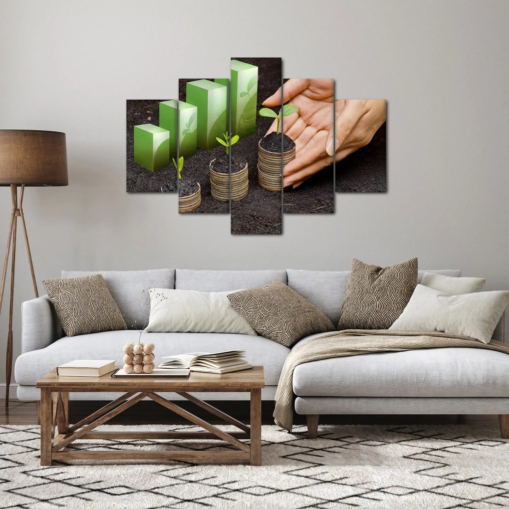 Obraz - Rast (150x105 cm)