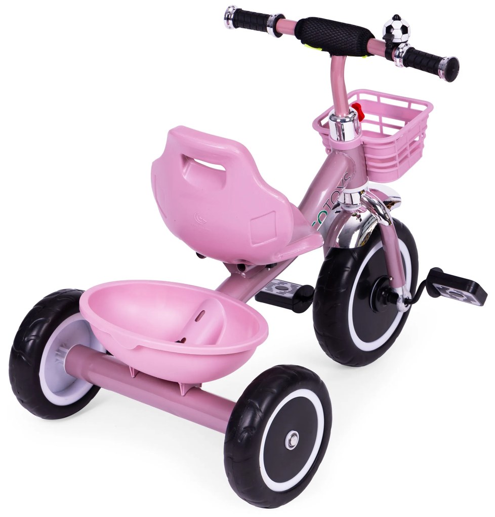 Dětská tříkolka/odrážedlo ECOTOYS HEAVEN růžová