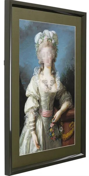 Incognito Countess obraz viacfarebný