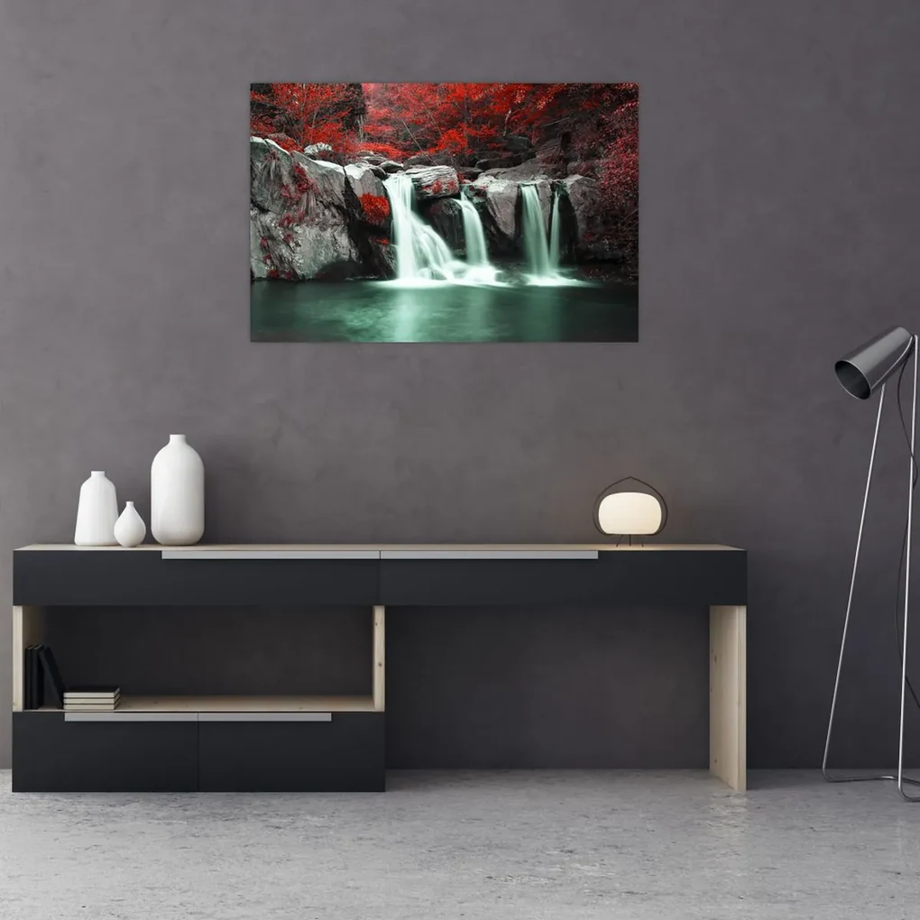 Obraz - Vodopády (90x60 cm)