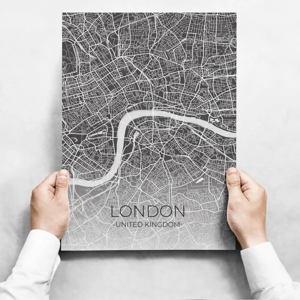 Obrazy na stenu - Map Of London