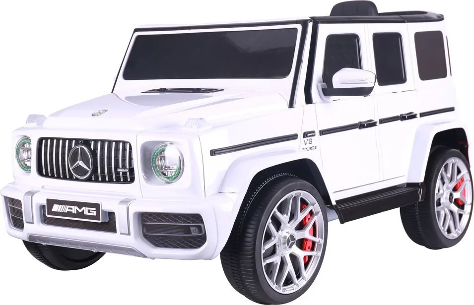 LEAN CARS Elektrické autíčko Mercedes G63 S306-1 biele
