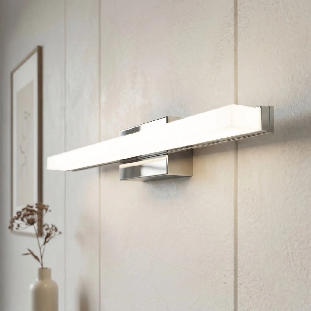 Toolight Toolight, LED nástenné svietidlo 60 cm, 9W, 500lm, 4000K, APP1846-1W, chrómová, OSW-66001