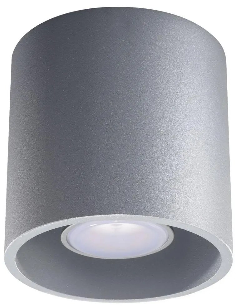 Sollux SL.0018 - Bodové svietidlo ORBIS 1 1xGU10/10W/230V šedá