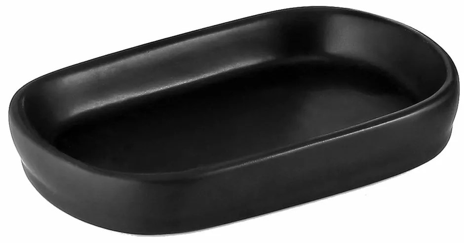 AQUALINE 08138 Nero mydlovnička na postavenie, čierna