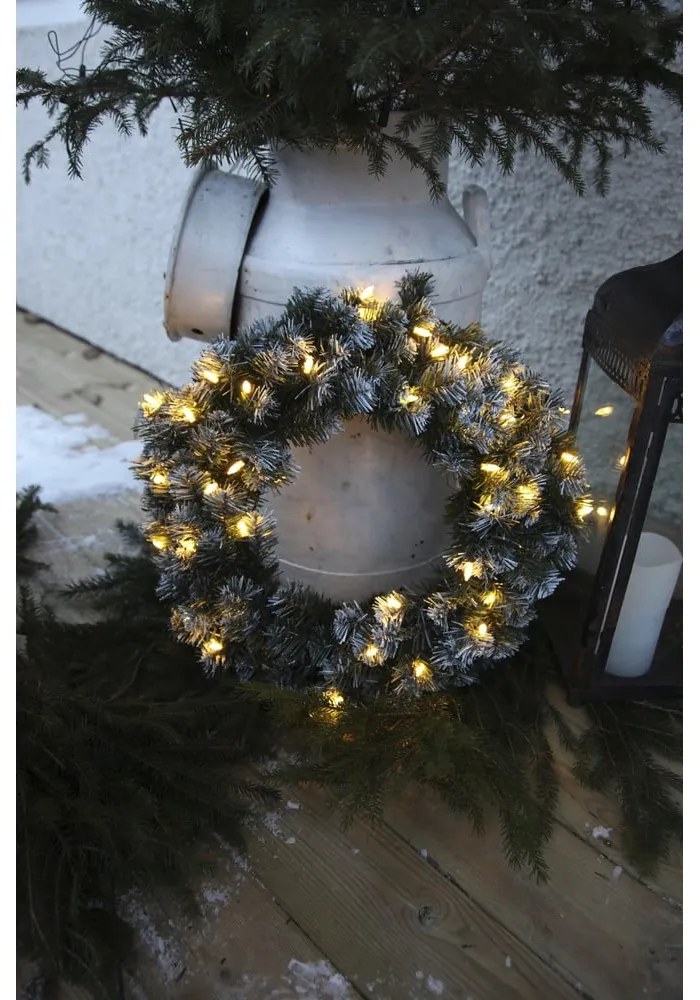 LED svietiaci veniec Star Trading Wreath, ⌀ 50 cm