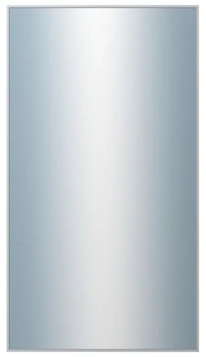 DANTIK - Zrkadlo v rámu, rozmer s rámom 50x90 cm z lišty Hliník strieborná (7001004)
