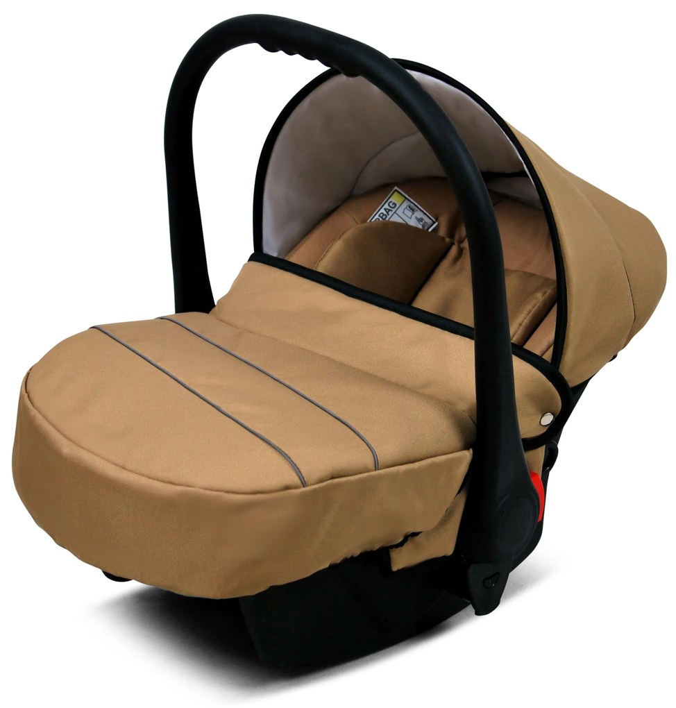Detský kočík 3v1 BabyLux AIR ALU Sand Pearl