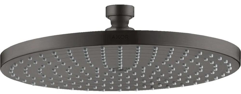 AXOR Starck tanierová horná sprcha 1jet, priemer 240 mm, kartáčovaný čierny chróm, 28494340