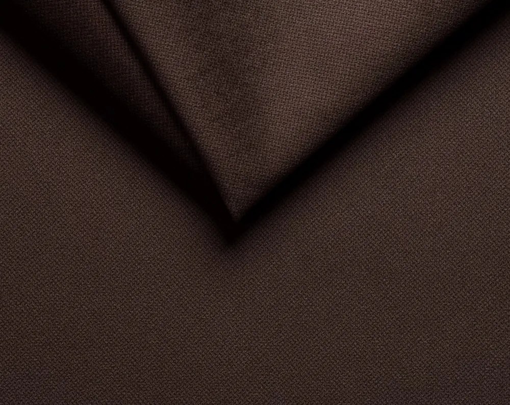 Posteľ Amy 180x200 cm, tmavo hnedá látka