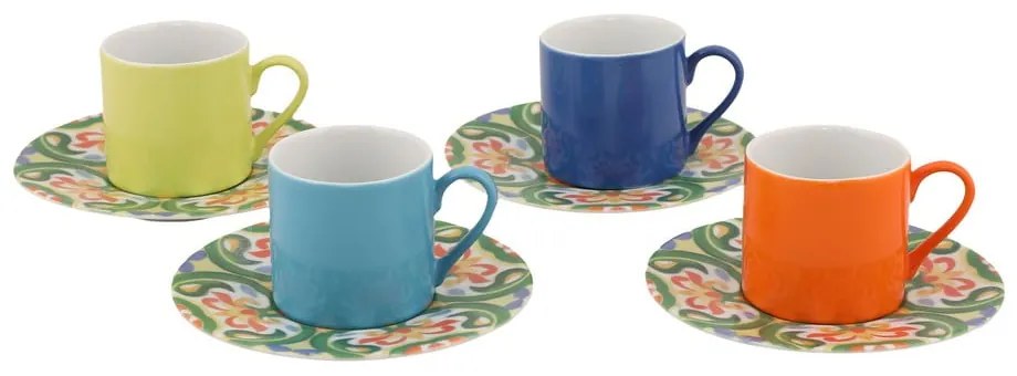 Porcelánové šálky v súprave 4 ks 0.1 l – Hermia