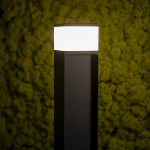 Kanlux 38762 - Vonkajšia lampa DASTEN 1xG9/11W/230V 30 cm IP44 čierna