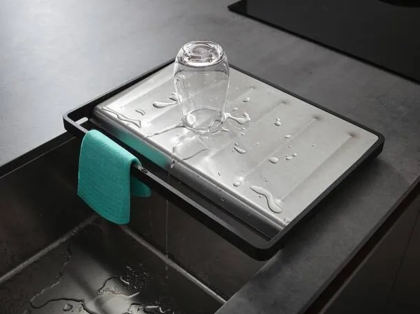 Hansgrohe Hansgrohe, posuvný odkvapkávač F17, nerezová oceľ, HAN-40962800
