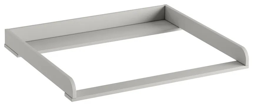 Sivý prebaľovací pult Swing – Pinio