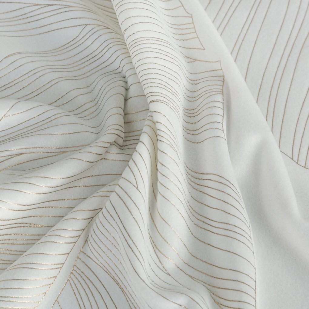 ZATEMŇOVACÍ ZÁVES NA KRÚŽKOCH LIMITED COLLECTION LUNA2 140X250 CM BIELA