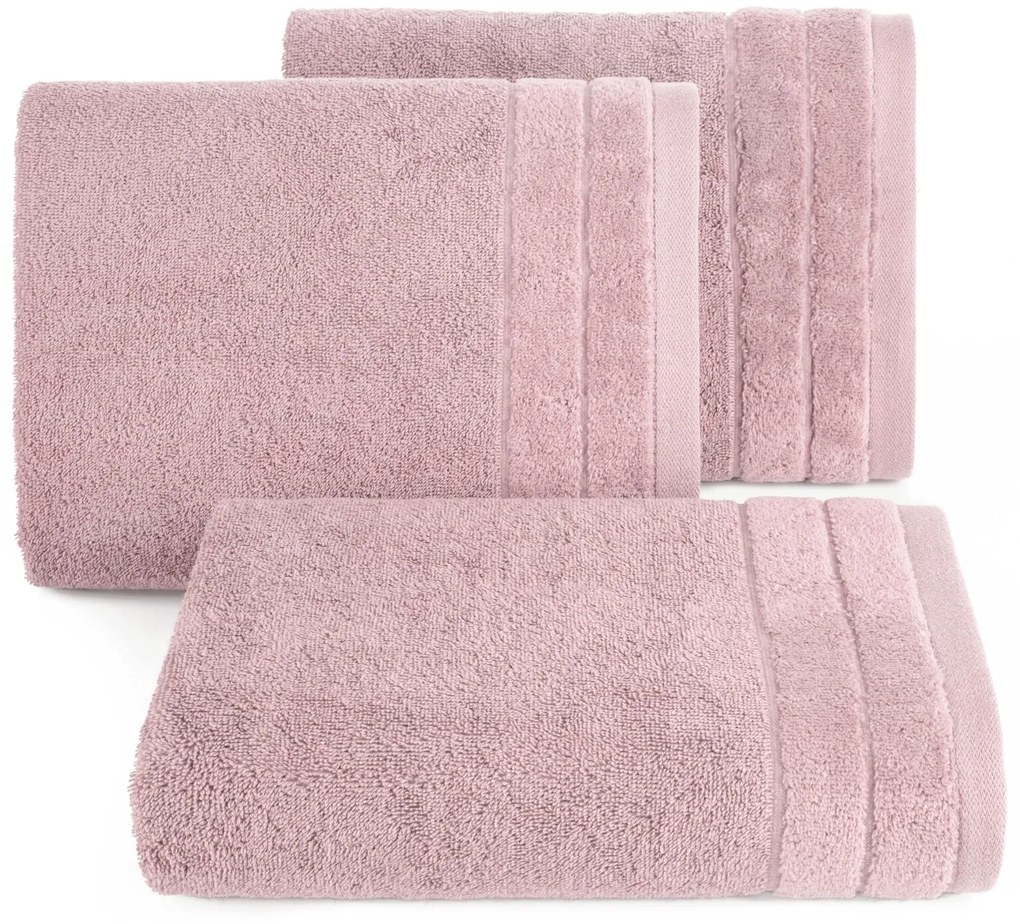 FROTÉ UTERÁK DAMLA6 70X140 CM PÚDROVO RUŽOVÁ