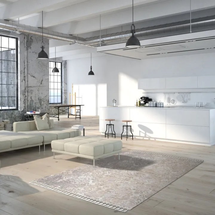 Koberec Balin 180x270 cm - béžová / vzor