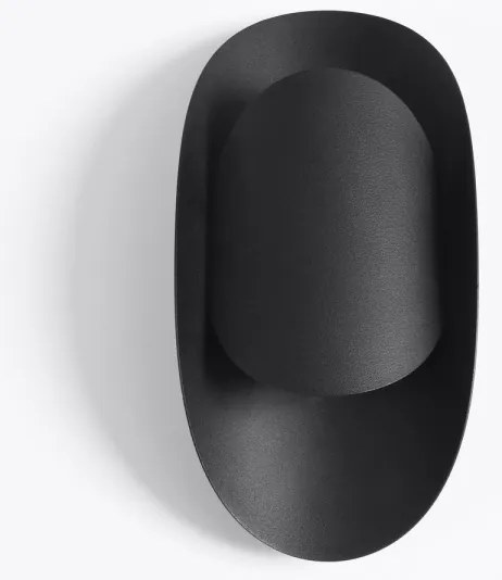 Sollux SL.1063 - Nástenné svietidlo TEAR 1xG9/40W/230V čierna