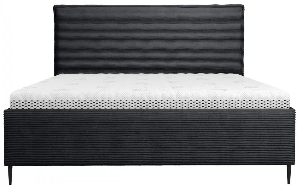 Čalúnená posteľ Alecias Corduroy, Dostupné poťahy: Poso 135, Rozmer postele: 180x200