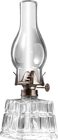 Brilagi - Petrolejová lampa MERLIN číra/zlatá/patina