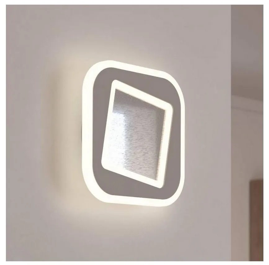 Eglo 901233 - LED Nástenné svietidlo MACCHIONI LED/12W/230V 4000K biela