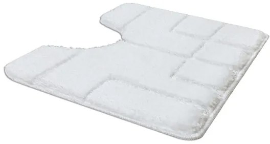 Sada kúpeľňových koberčekov SUPREME LINES línie, biela