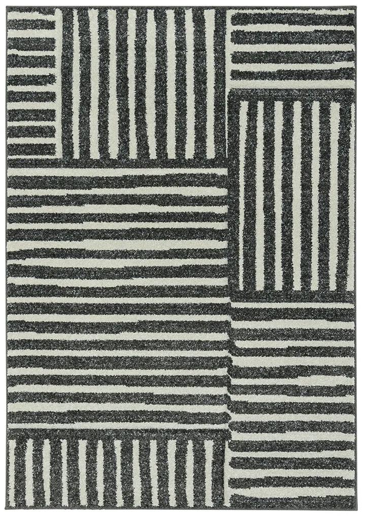 Koberce Breno Kusový koberec PORTLAND 7090/RT4E, viacfarebná,67 x 120 cm