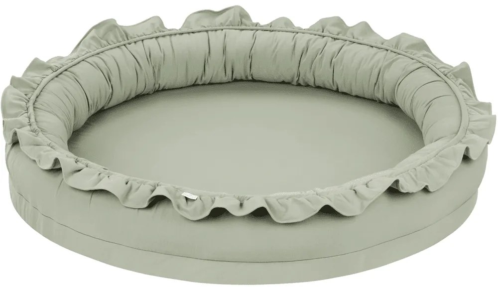 Hniezdo pre deti s volánom púštne zelená