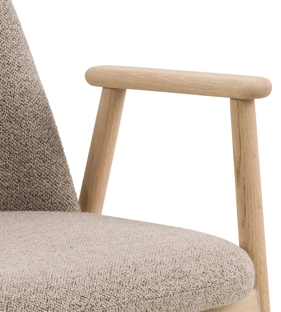 Béžová jedálenská stolička Leo – Actona