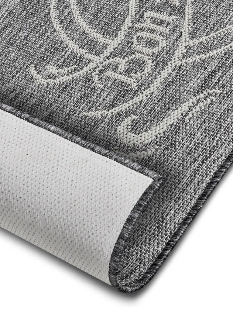 Hanse Home, Behúň Cucina Bon Appetit 105622 Grey Cream, 92x150, šedá, kuchyňa