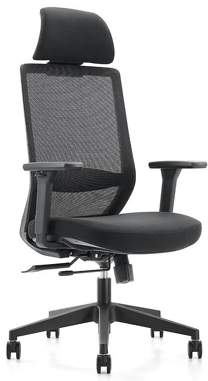 Kancelárske kreslo Angel Perun Čierna