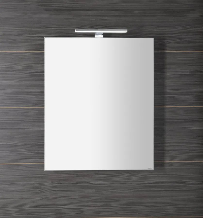 Sapho Sapho, GRETA galérka s LED osvetlením, 60x70x14cm, biela mat, GR060-0031