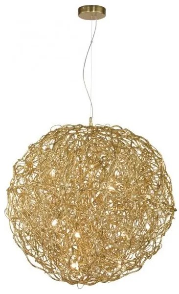 Paul Neuhaus 2019-12 - Luster na lankách SAREA 15xG9/40W/230V zlatý