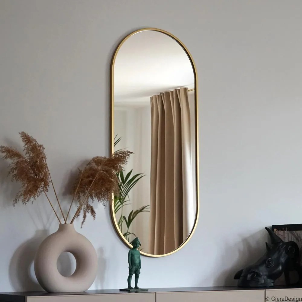 Zrkadlo Ambient Slim Gold Rozmer: 40x105 cm