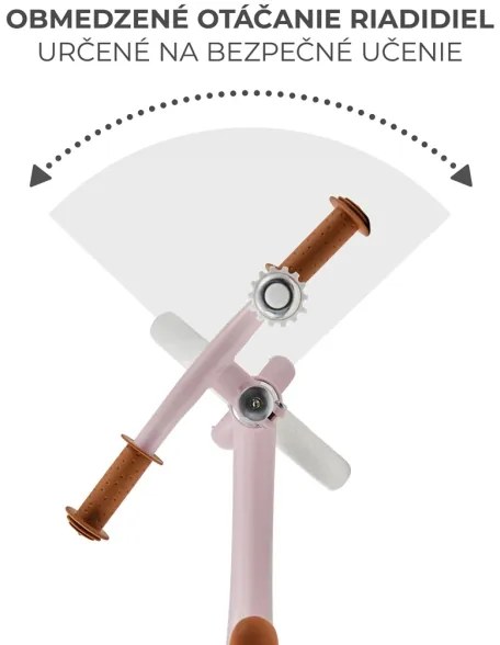 KINDERKRAFT - Odrážadlo FLY PLUS Powder pink