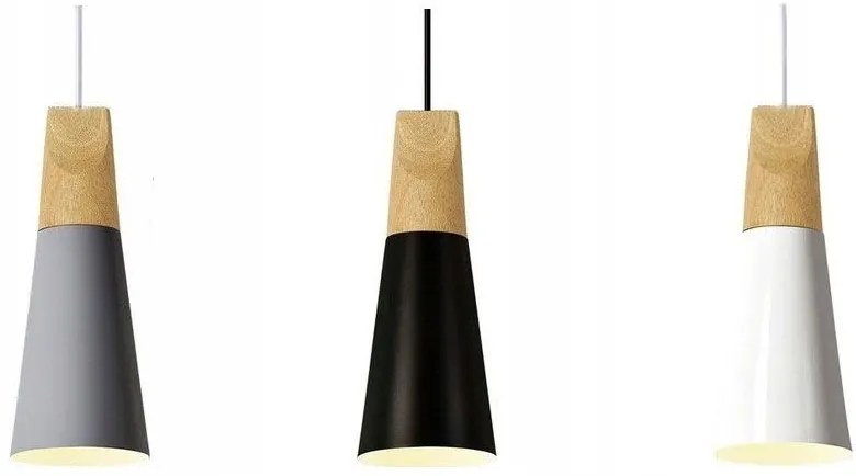 Dekorstudio Retro stropná lampa Loft Scandi B čierna