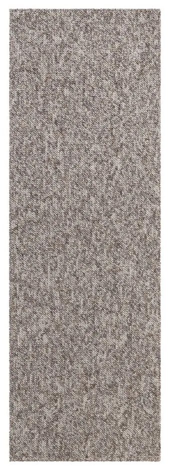 Sivý prateľný behúň 80x240 cm Rocco Taupe – Elle Decoration