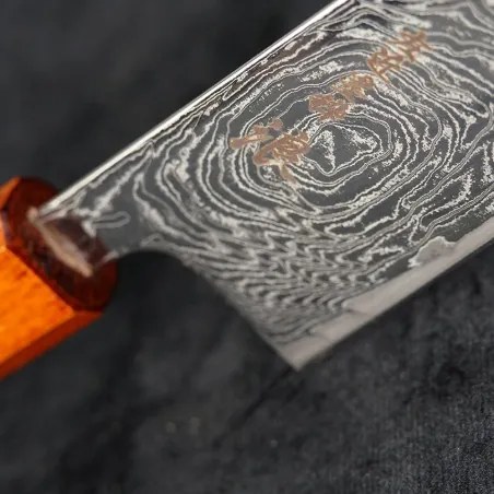 nůž Chef/Kiritsuke 240 mm Hokiyama Sakon Bokusui ROU-Wave