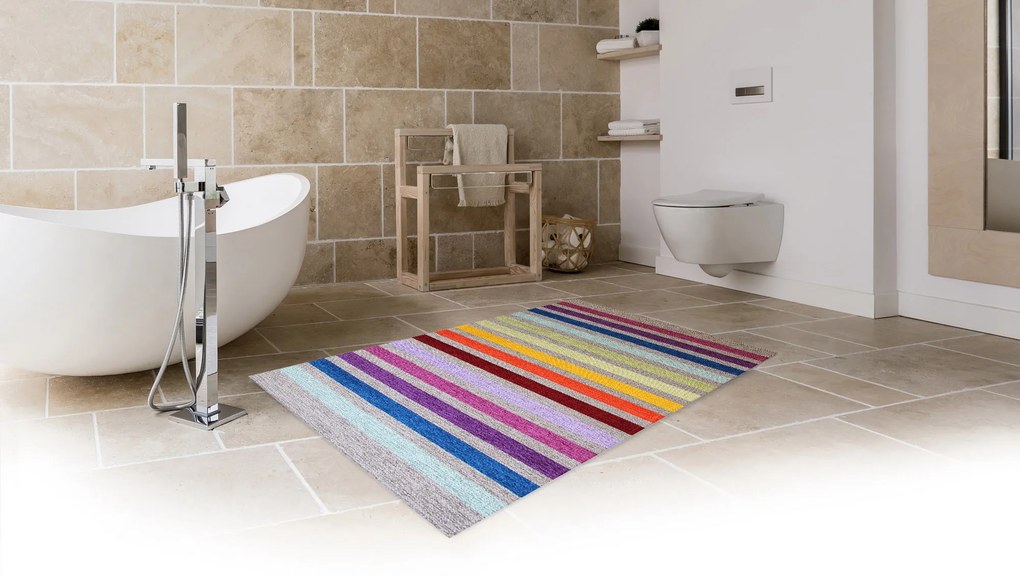 Protišmykový prateľný behúň Laos 39/999X, 75x160, viacfarebná, chodba / predsieň, Oriental Weavers