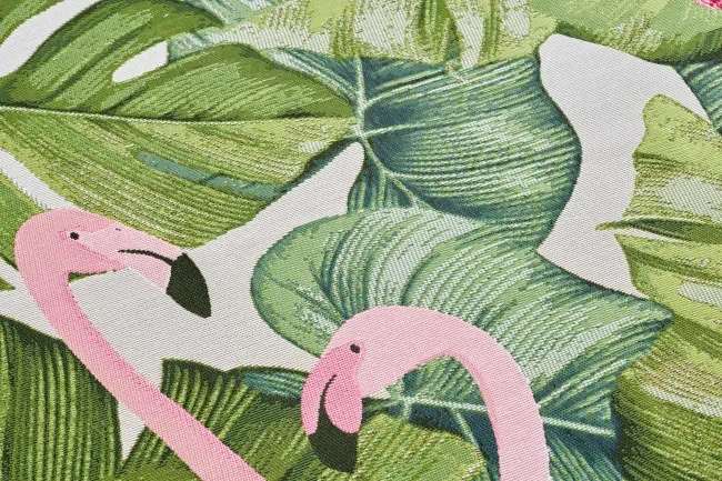 Koberec Hanse Home Flair Tropical Flamingo viacfarebný