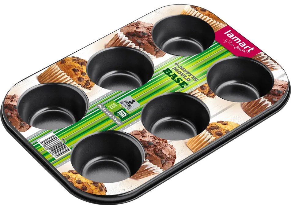 Lamart LT3071 forma na muffiny Base, 26,5 x 18 cm