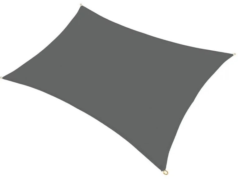 Sieť / plachta tieniaca terasová 3x4m SAIL šedá