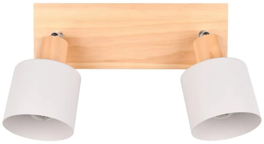 Bodové svietidlo v bielo-prírodnej farbe ø 9 cm Shanti – Trio